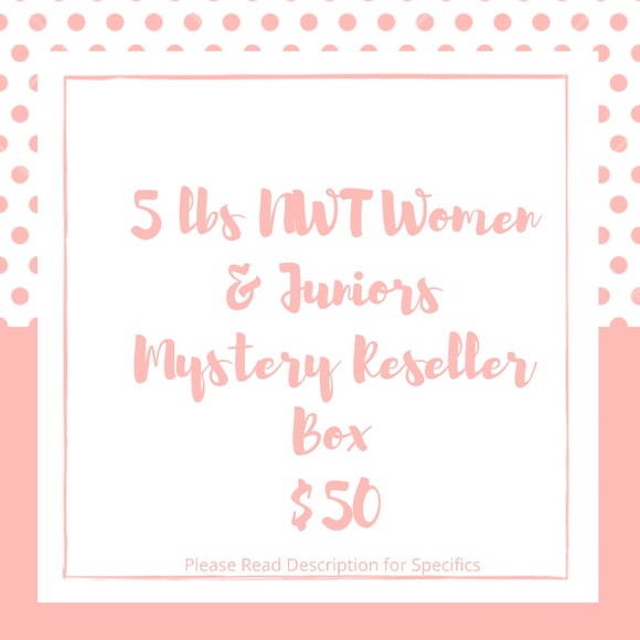 Tops - NWT 5 lbs Mystery Resellers Box